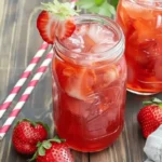 Southern Strawberry Sweet Iced Tea