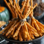 Witch's Broomstick Snacks | Easy Halloween Party Snacks