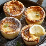 easy Delicious Desserts & Sweet Recipes : Baby lemon impossible pies recipe