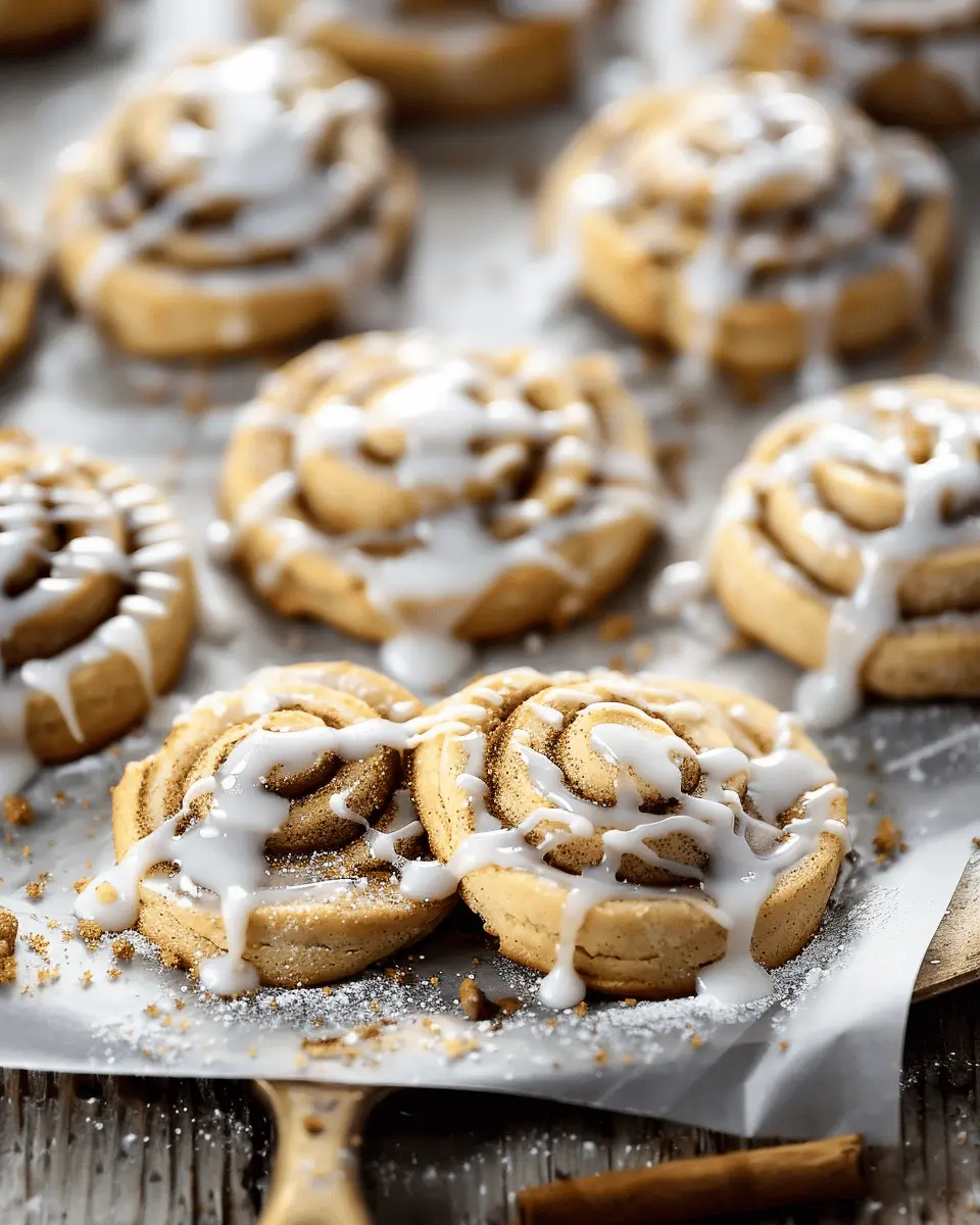 Easy Delicious Desserts: Indulgent Cinnamon Roll Cookies Recipe