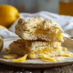 easy Delicious Desserts & Sweet Recipes : Lemon scones that brighten your day: Easy & Zesty in 30 Minutes