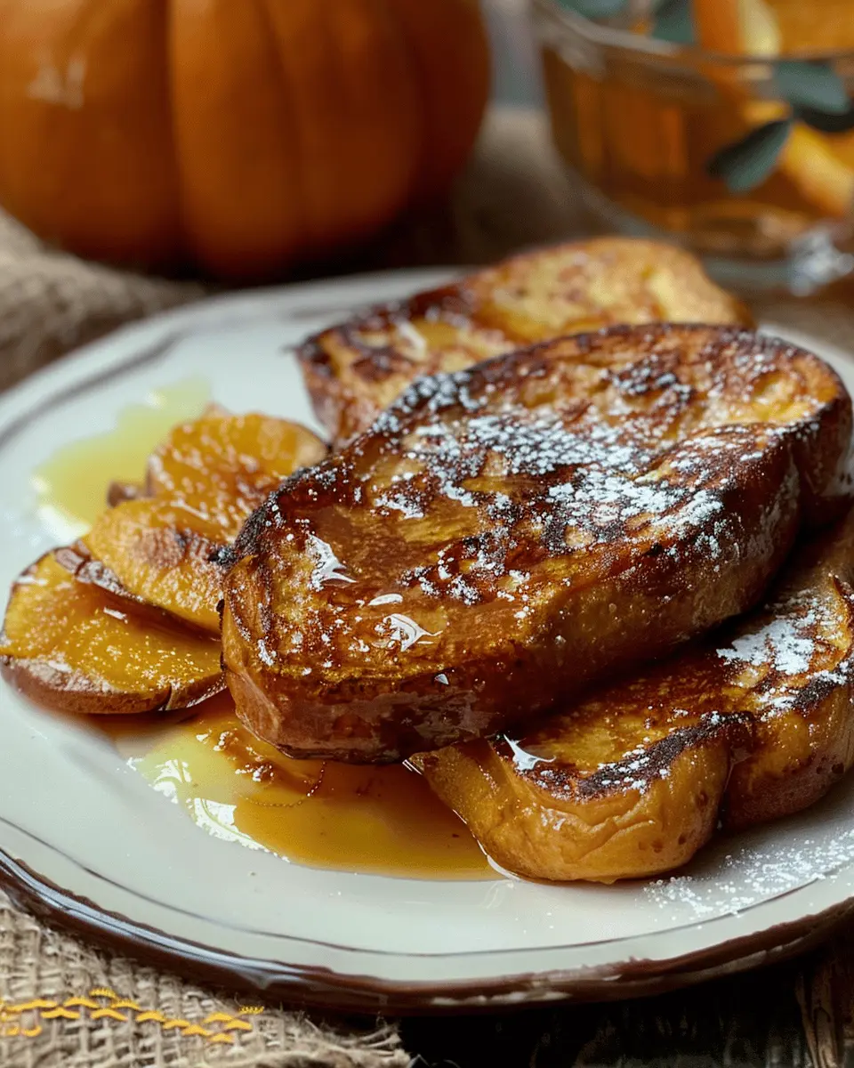 Easy Delicious Desserts: Indulgent Pumpkin French Toast Recipe