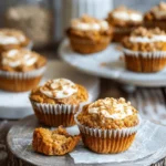 easy healthy pumpkin muffins recipes : Keto Pumpkin Cream Cheese Muffins