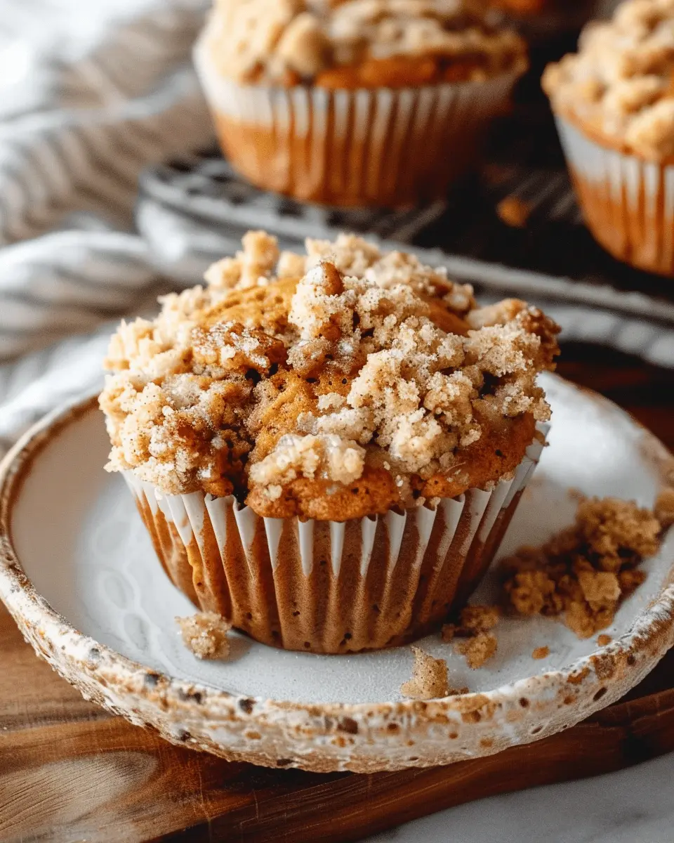 easy healthy pumpkin muffins recipes: Irresistible Pumpkin Cinnamon Streusel Muffins