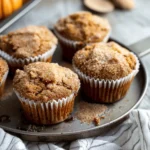 easy healthy pumpkin muffins recipes : Pumpkin Snickerdoodle Muffins