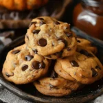 Fall Pumpkin Chocolate Chip Cookies : Soft Pumpkin Chocolate Chip Cookies