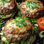 Low Carb Recipes : Oven-Baked Cabbage Burgers