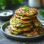 Low Carb Recipes : Healthy Zucchini Fritters Side Dish Recipe