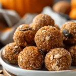 Easy Pumpkin Spice Protein Balls Fall Snack Recipe
