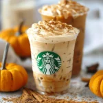 pumpkin starbucks drinks : Iced Pumpkin Cream Chai Tea Latte {Starbucks Copycat}