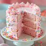 quick recipe ideas : Pink Birthday Cake