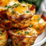 Loaded Bacon And Egg Hash Brown Muffins