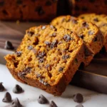 Best Pumpkin bread recipe : Chocolate Chip Pumpkin Bread