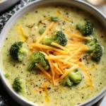 easy soup recipes : Broccoli Cheddar Soup
