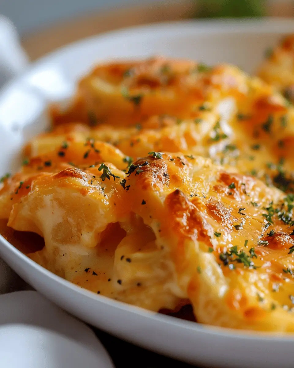 Sweet potato recipes: Indulgent Cheesy Scalloped Potatoes with Turkey Bacon