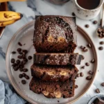 breakfast ideas : Chocolate Espresso Banana Bread