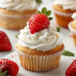 Strawberry Shortcake Cupcakes