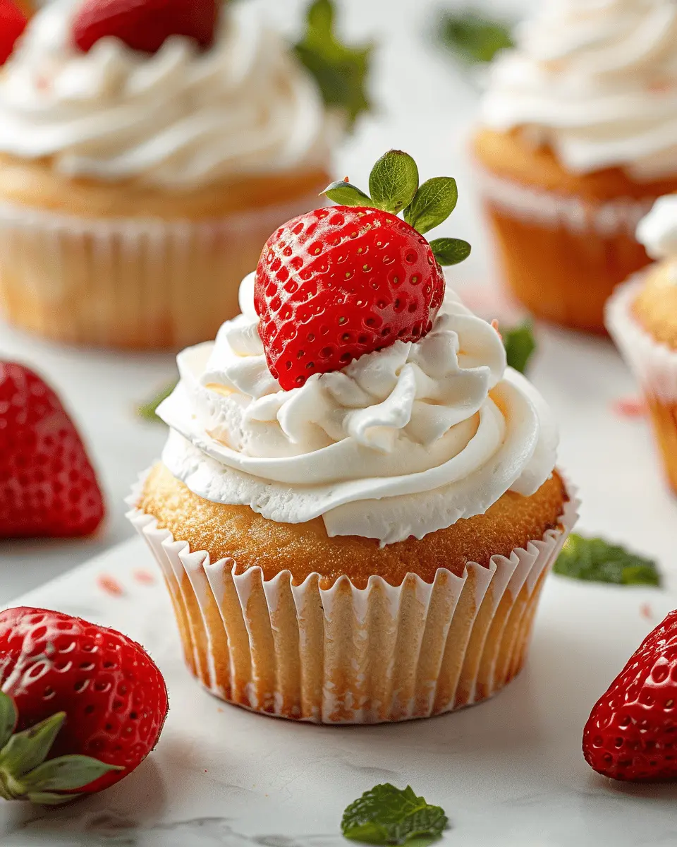 Strawberry Shortcake Cupcakes: The Best Easy Treat for Every Occasion