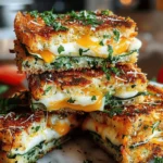 Low Carb Recipes : Zucchini Crust Grilled Cheese Squares