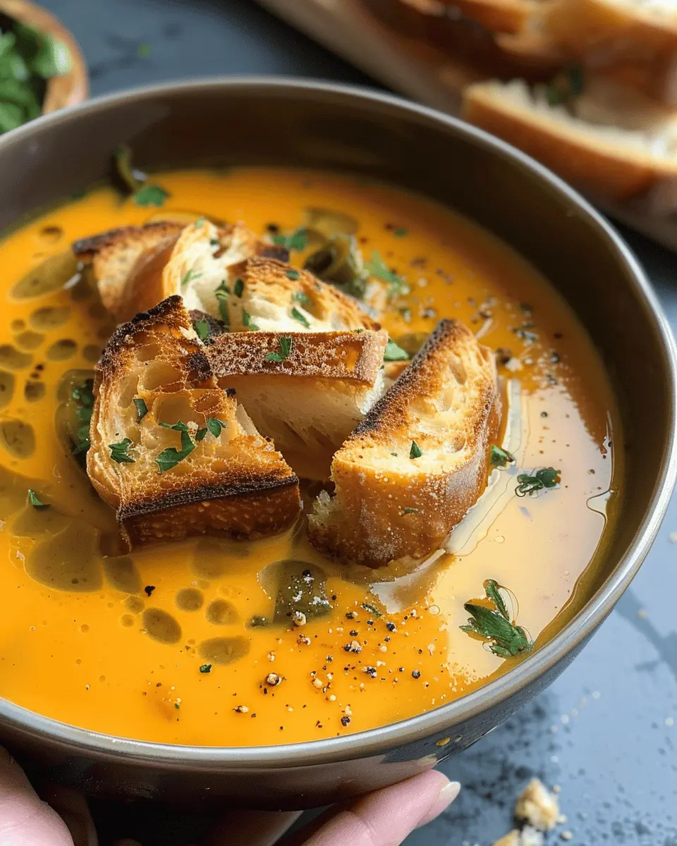 Easy Soup Recipes: Protein-Packed Butternut Squash Soup with Turkey Bacon