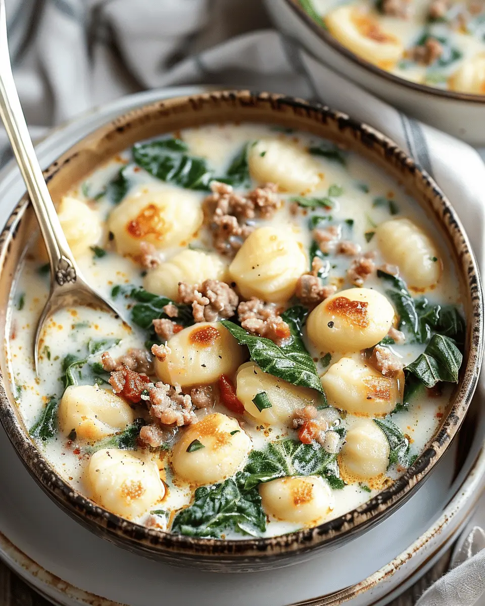 Easy Soup Recipes: Cozy Gnocchi Zuppa Toscana with Turkey Bacon
