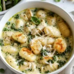 easy soup recipes : Chicken Pesto Gnocchi Soup