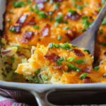 Sweet potato recipes : Loaded Twice Baked Potato Casserole