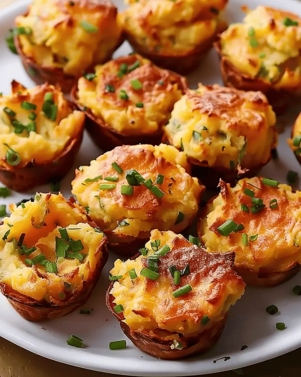 Sweet Potato Recipes: Indulgent Cheesy Mashed Potato Puffs