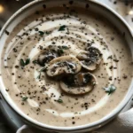 easy soup recipes : Creamy Mushroom Soup