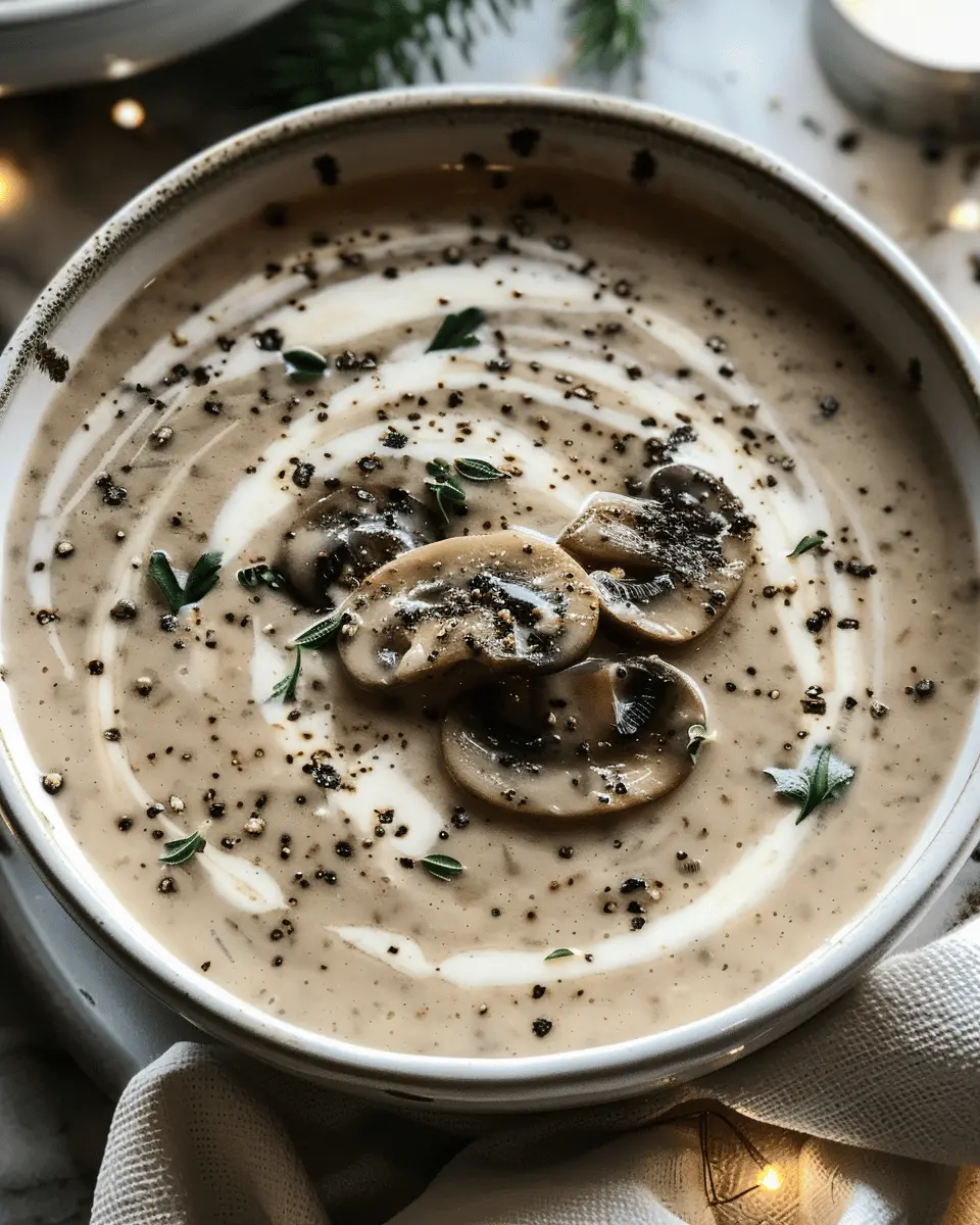 Easy Soup Recipes: Indulge in Creamy Mushroom Soup Today