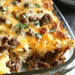 breakfast ideas : Sausage Hashbrown Breakfast Casserole
