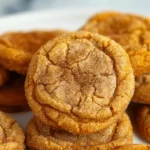 Pumpkin Snickerdoodle Cookie Recipe , Pumpkin Sweets Recipes Dessert : Soft and chewy pumpkin cookies