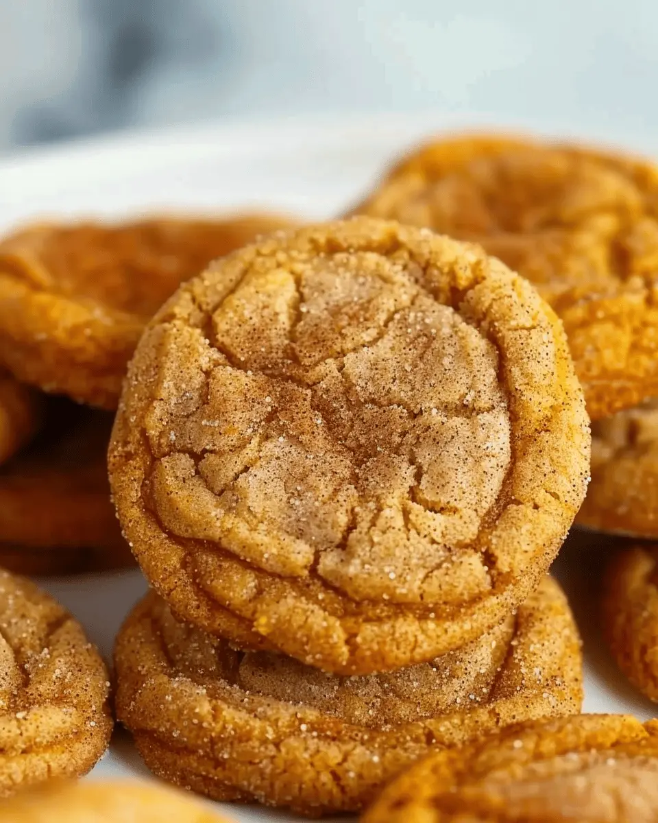 Pumpkin Snickerdoodle Cookie Recipe: The Best Soft and Chewy Treat