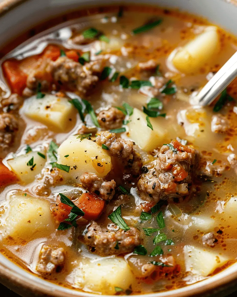 Easy Soup Recipes: Cozy Italian Sausage and Potato Soup – Hearty Delight