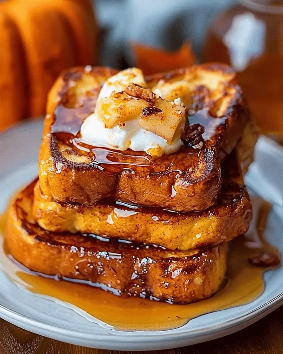 Breakfast Ideas: Indulgent Pumpkin French Toast with Turkey Bacon