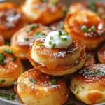 breakfast ideas : Breakfast Pancake Poppers