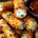 Low Carb Recipes : Keto Mozzarella Sticks