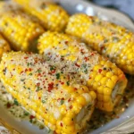 Easy SIDE DISHES : Garlic Parmesan Corn On The Cob