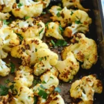 Easy SIDE DISHES : Perfect Roasted Cauliflower