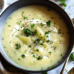 easy soup recipes : Creamy Leek and Potato Soup