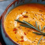 easy soup recipes : Roasted Vegetable Soup: Smooth and Creamy