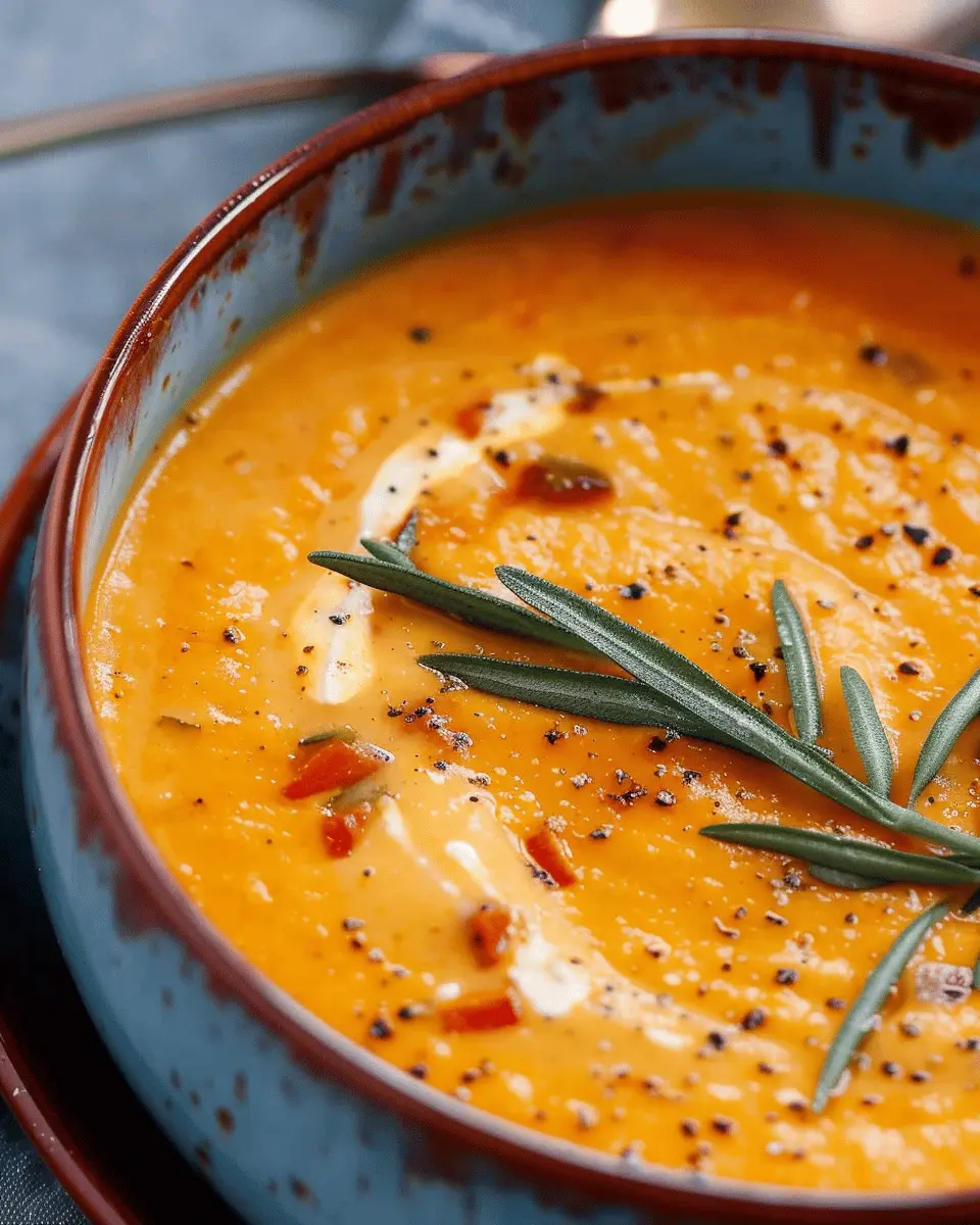 Easy Soup Recipes: Delightfully Creamy Roasted Vegetable Soup