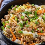 Low Carb Recipes : Egg Roll in a Bowl (One Skillet Keto)