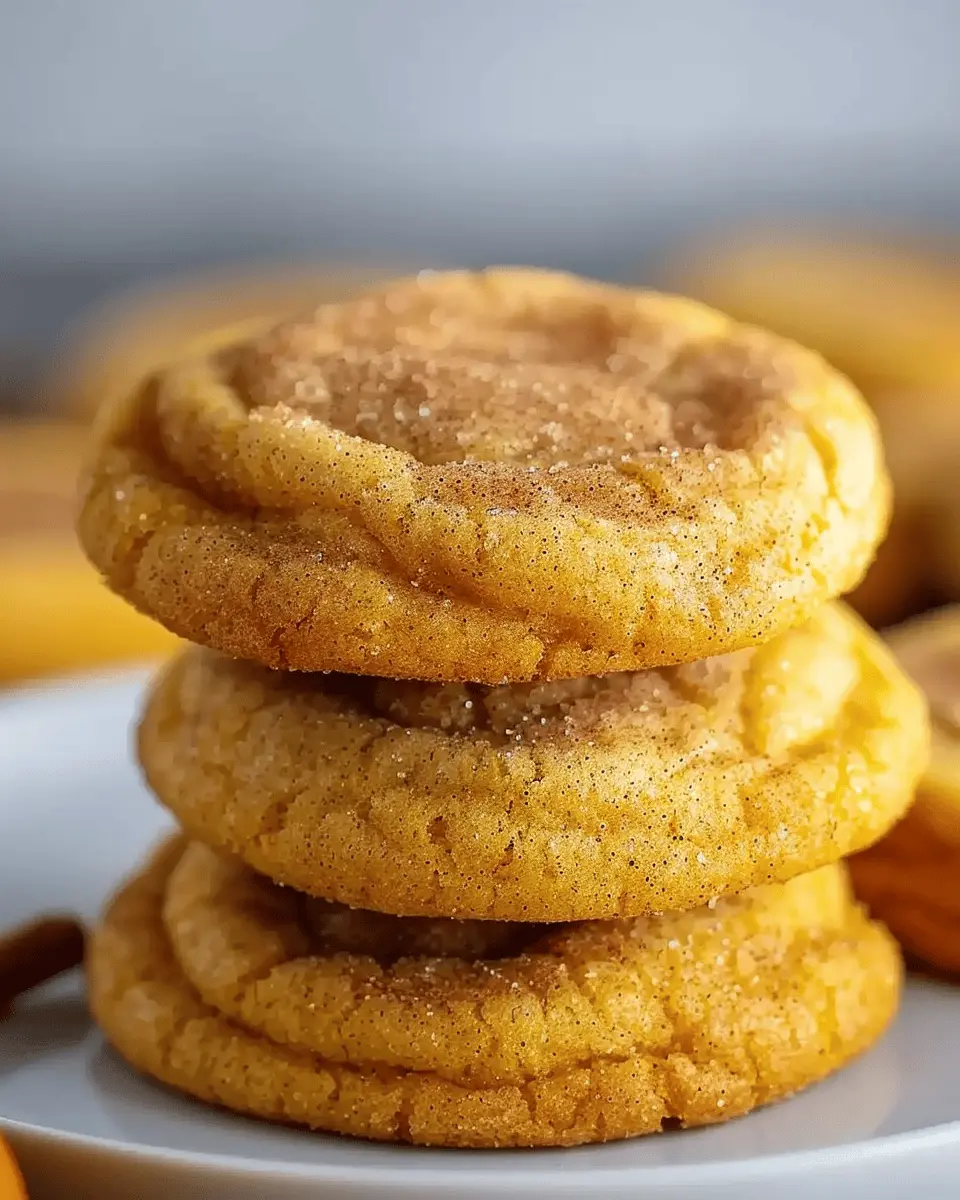 Pumpkin Sweets Recipes: Indulgent Pumpkin Snickerdoodle Cookies