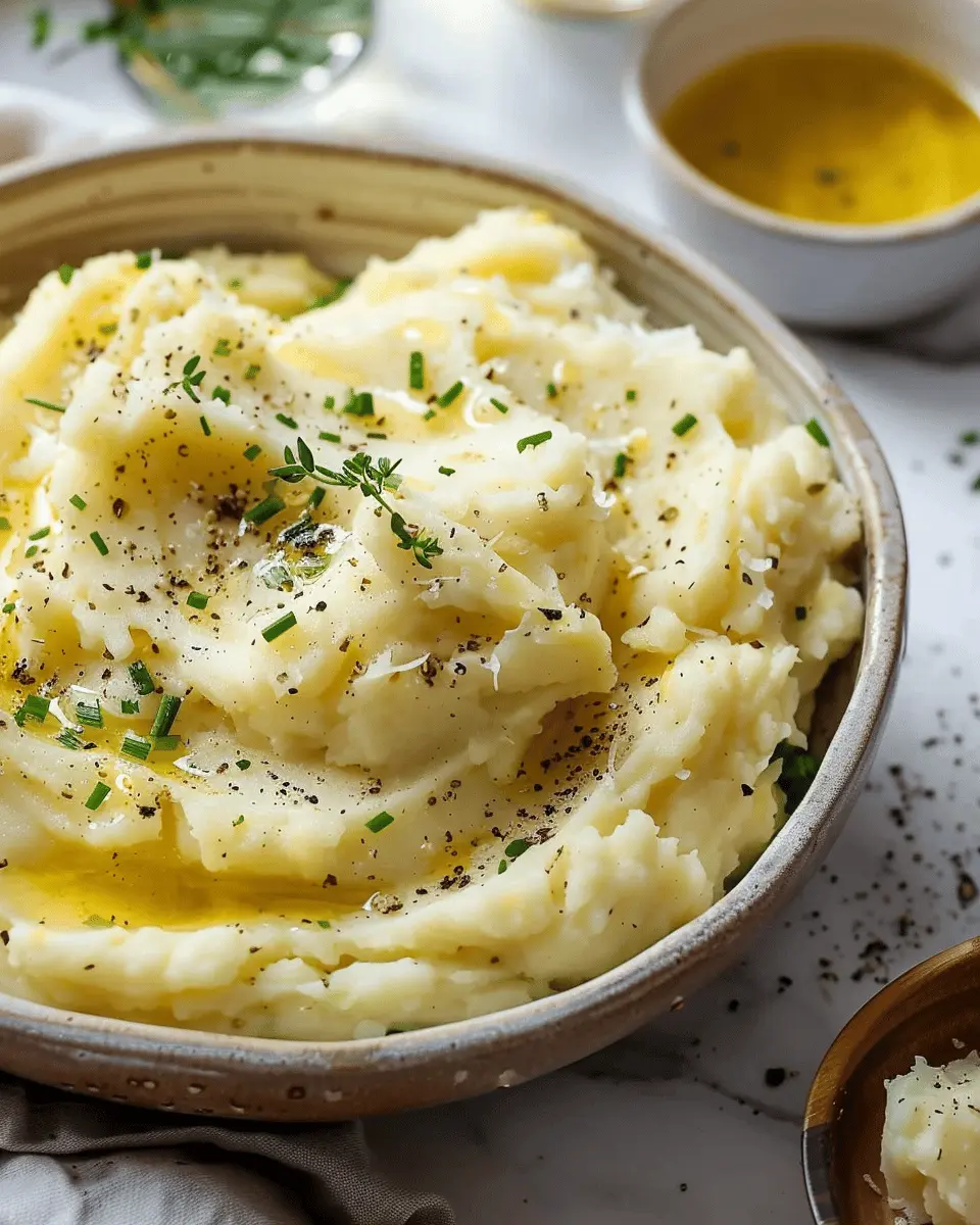Easy Side Dishes: Creamy Mashed Potatoes with Turkey Bacon Bliss