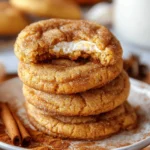 Pumpkin Snickerdoodle Cookie Recipe , Pumpkin Sweets Recipes Dessert : Pumpkin Cheesecake Cookies: The Ultimate Fall Dessert Recipe