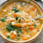 easy soup recipes : THE BEST WHITE BEAN SOUP