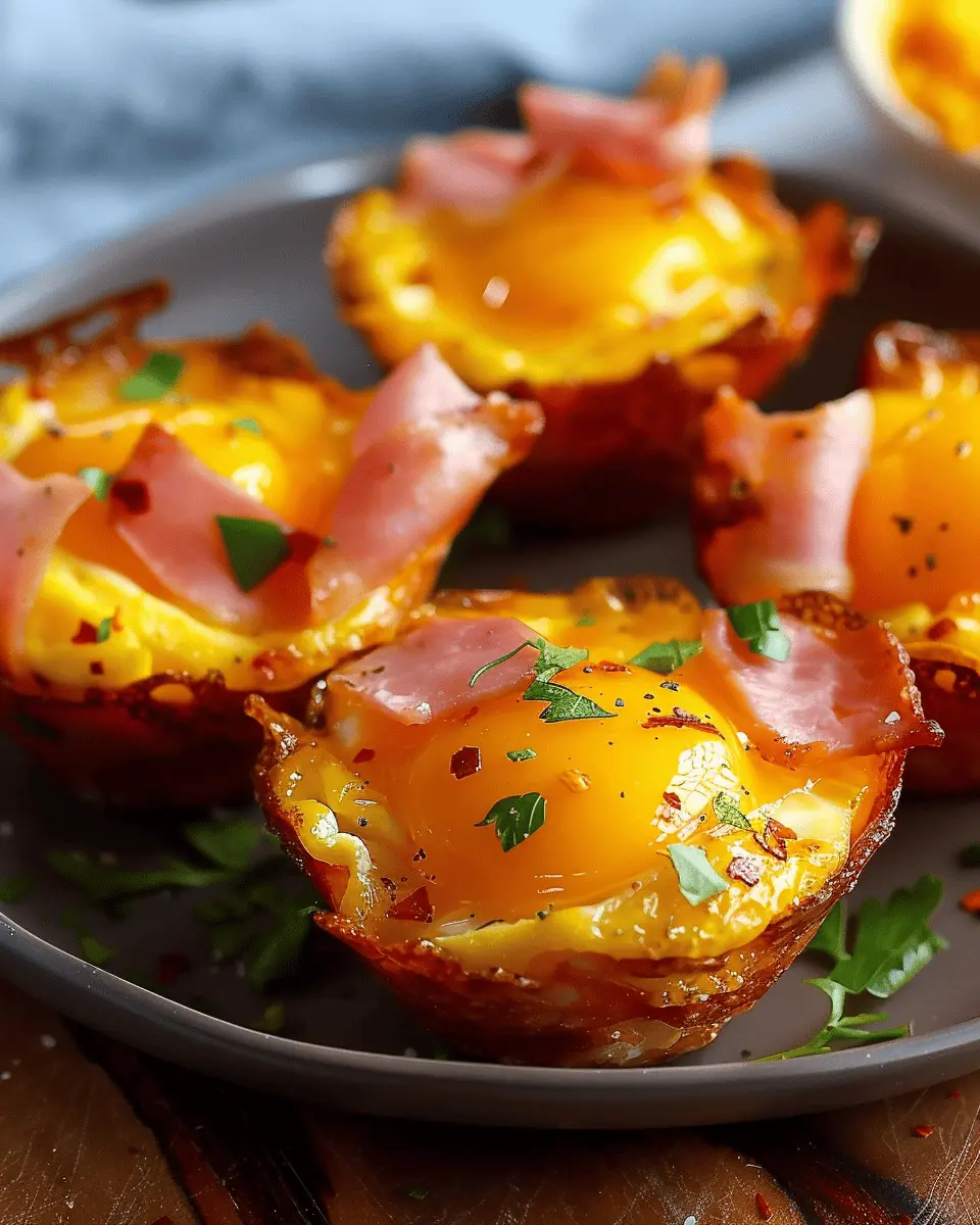 Breakfast ideas ham and egg cups: Easy Chicken Ham Delight for All