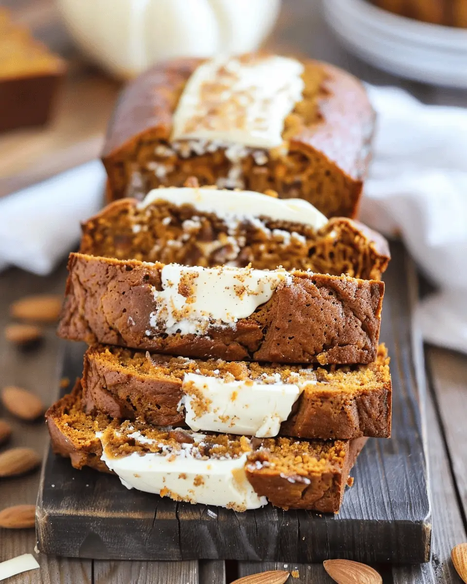 Best Pumpkin Bread Recipe: Irresistibly Cream Cheese-Filled Delight