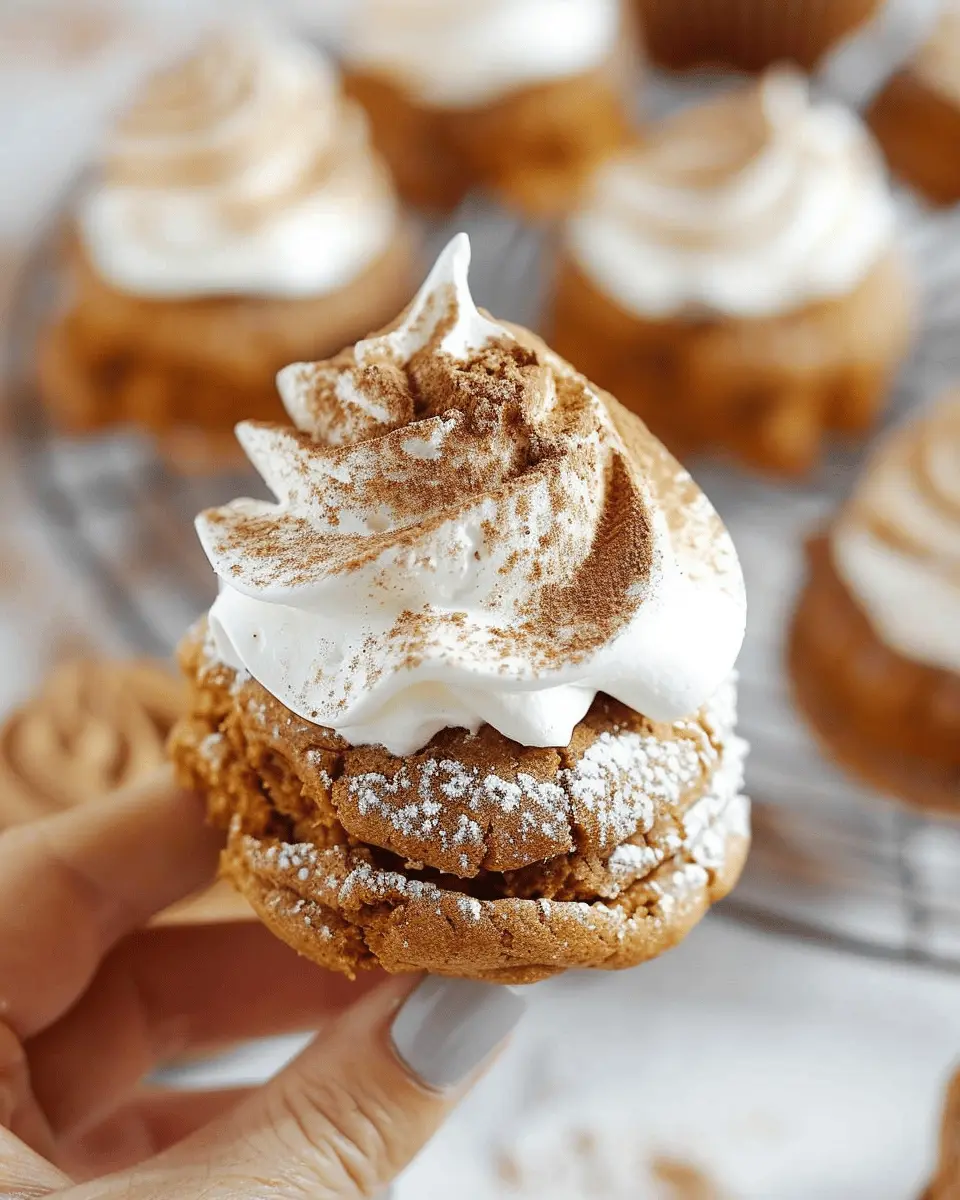 Pumpkin Snickerdoodle Cookie Recipe with Irresistible Marshmallow Frosting